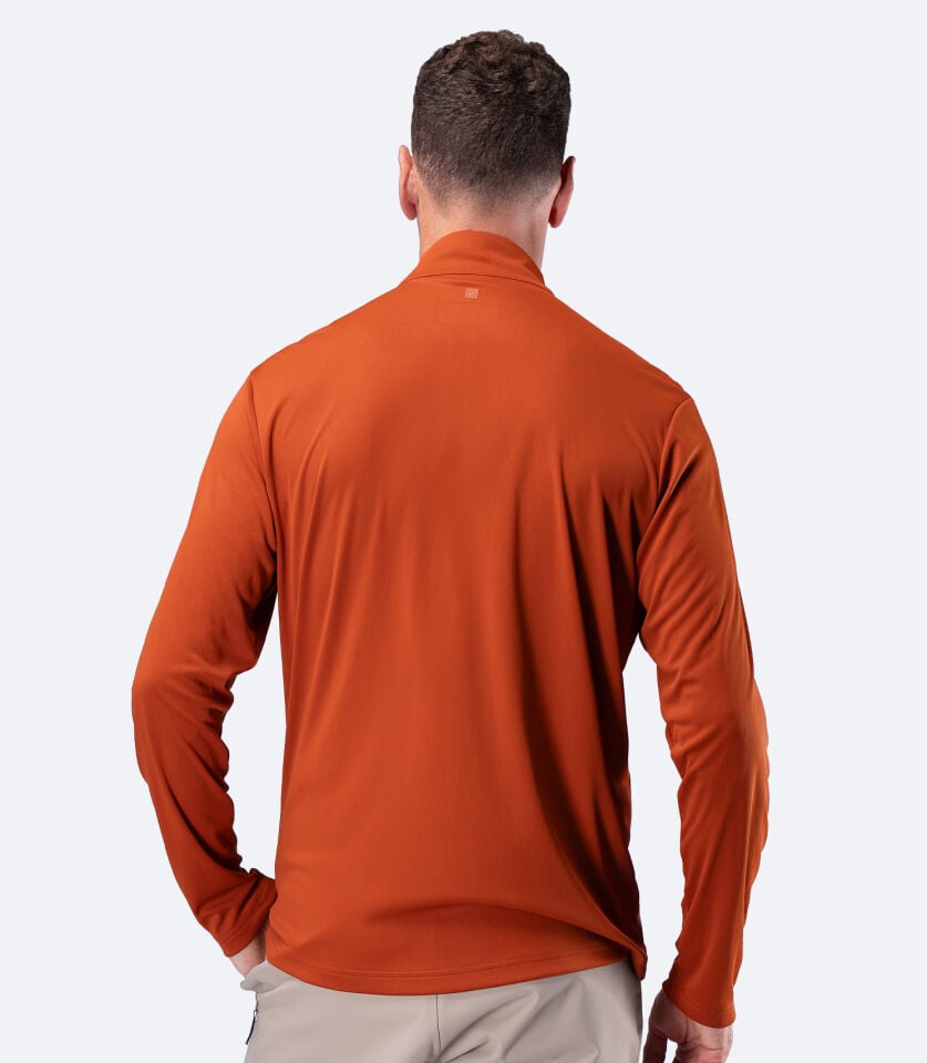 UVActive 1/4 Zip Top L/S RDE Erkek