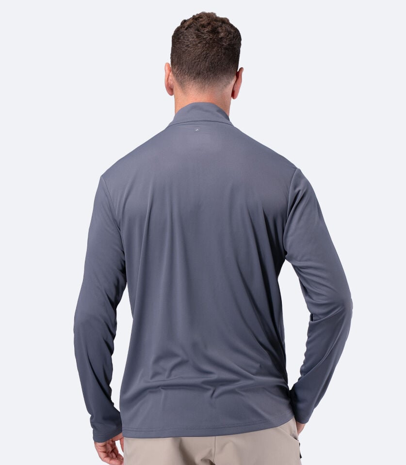 UVActive 1/4 Zip Top L/S SLT Erkek