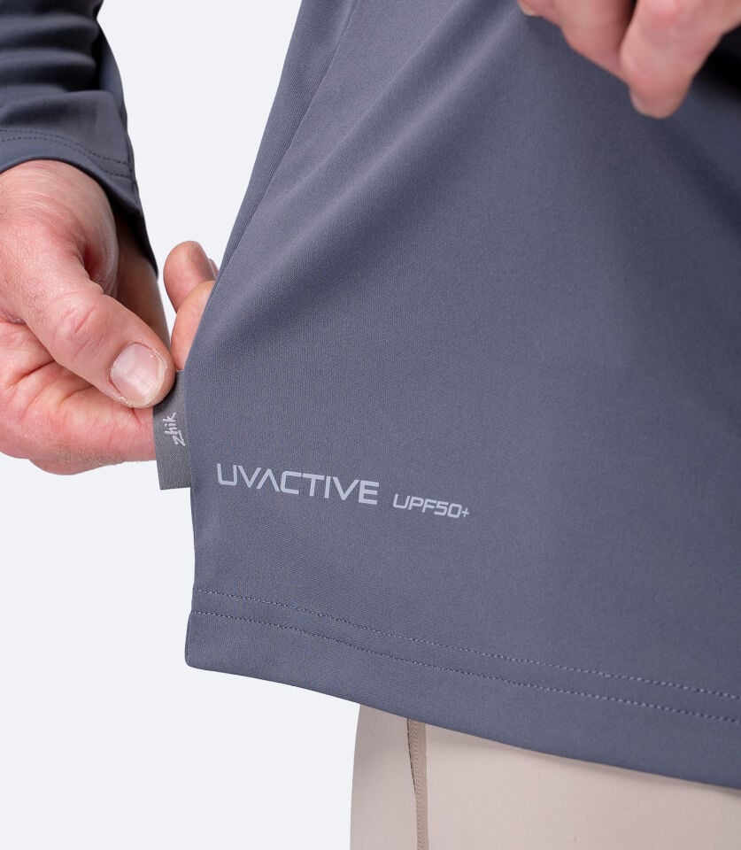 UVActive 1/4 Zip Top L/S SLT Erkek