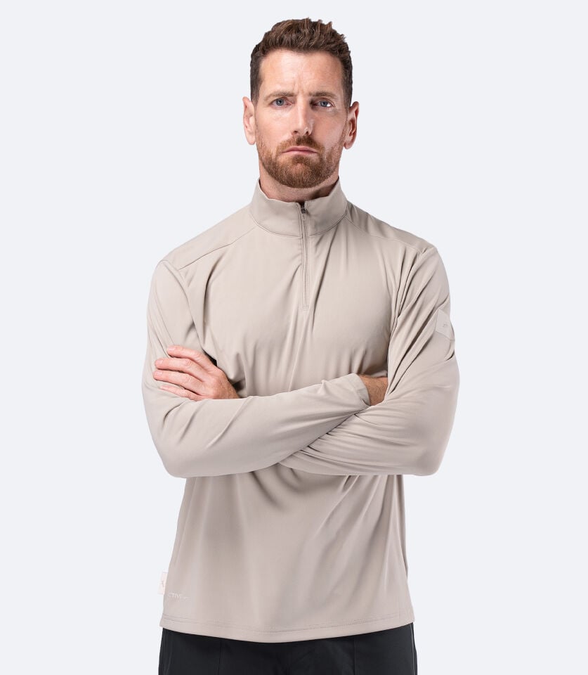 UVActive 1/4 Zip Top L/S STN Erkek