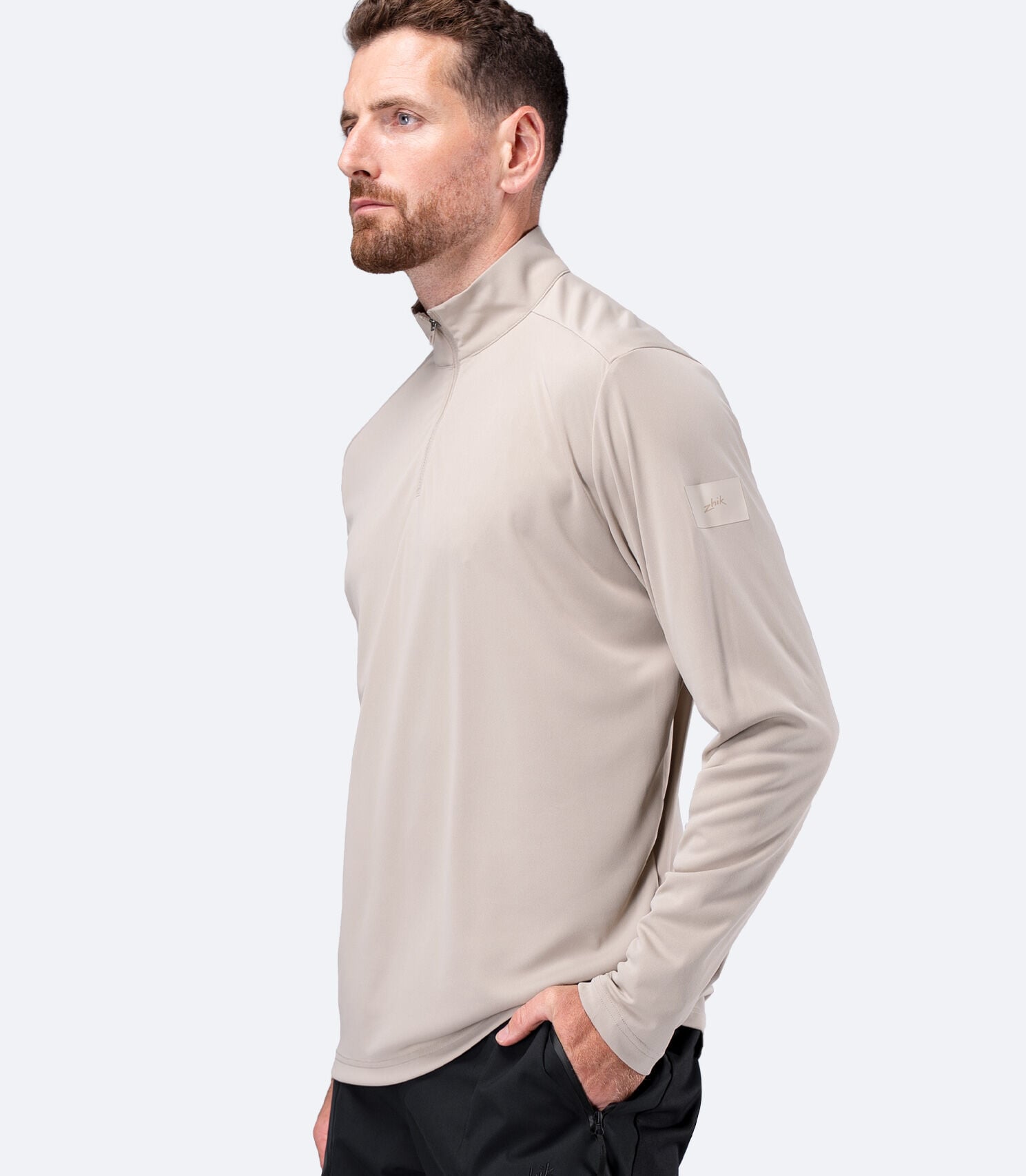 UVActive 1/4 Zip Top L/S STN Erkek