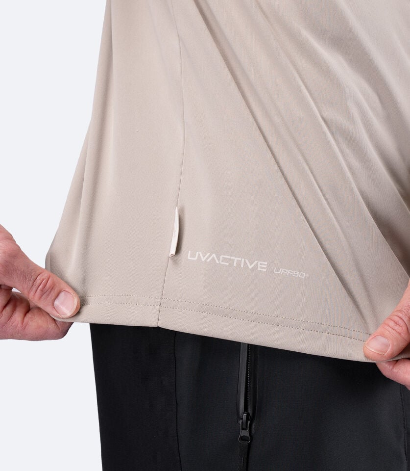 UVActive 1/4 Zip Top L/S STN Erkek