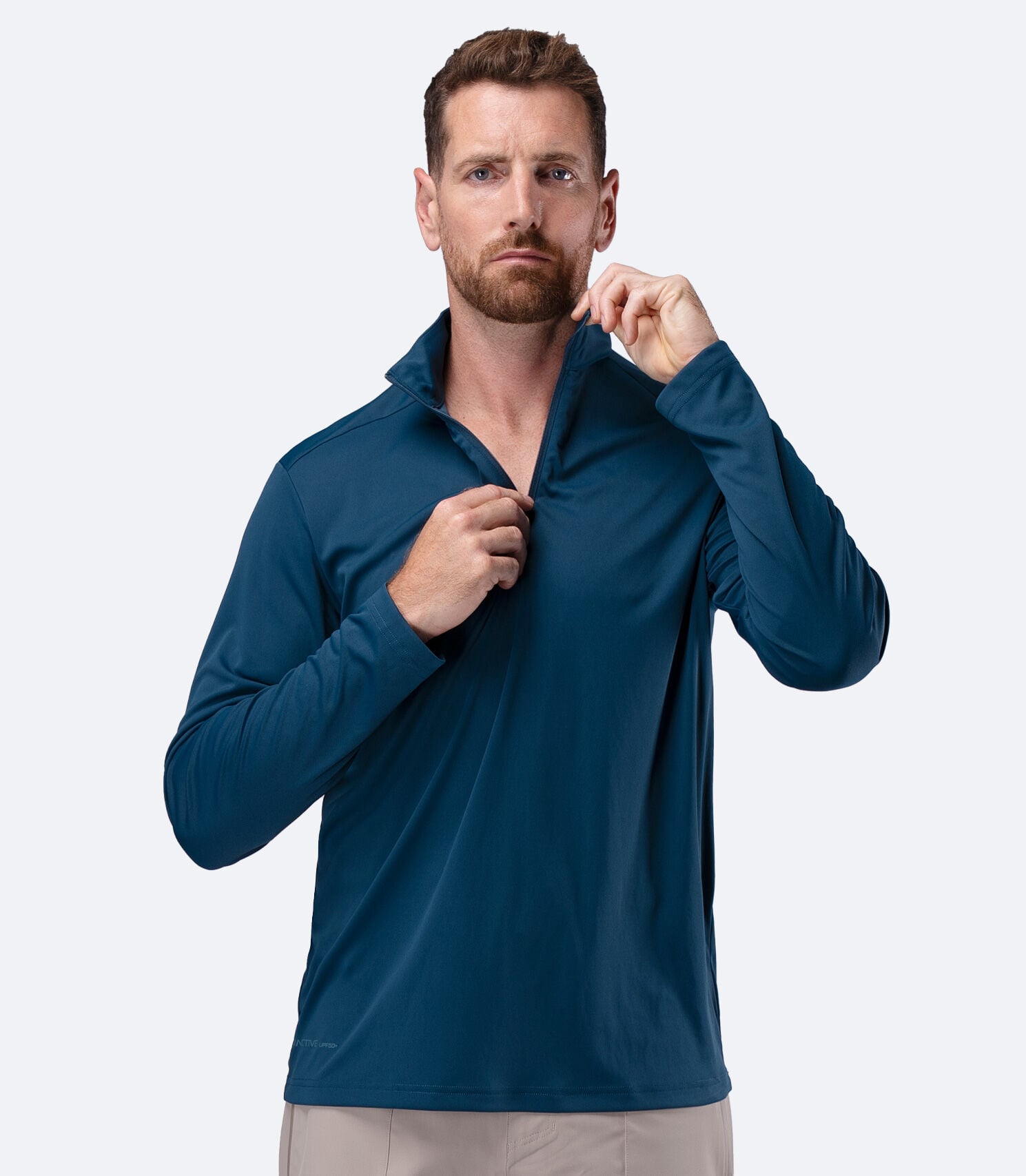 UVActive 1/4 Zip Top L/S TEA Erkek