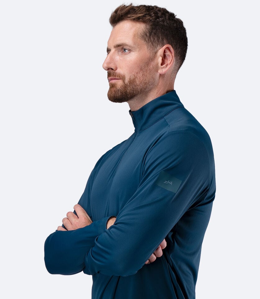 UVActive 1/4 Zip Top L/S TEA Erkek
