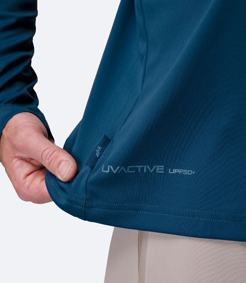 UVActive 1/4 Zip Top L/S TEA Erkek