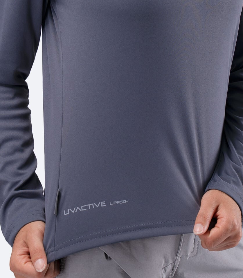 UVActive 1/4 Zip Top L/S SLT Kadın