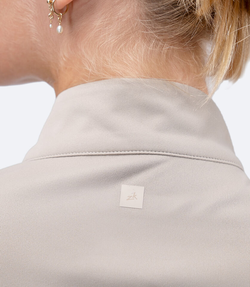 UVActive 1/4 Zip Top L/S STN Kadın