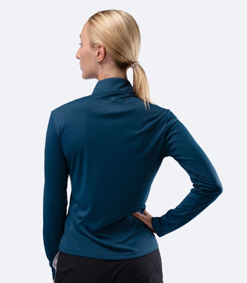 UVActive 1/4 Zip Top L/S TEA Kadın