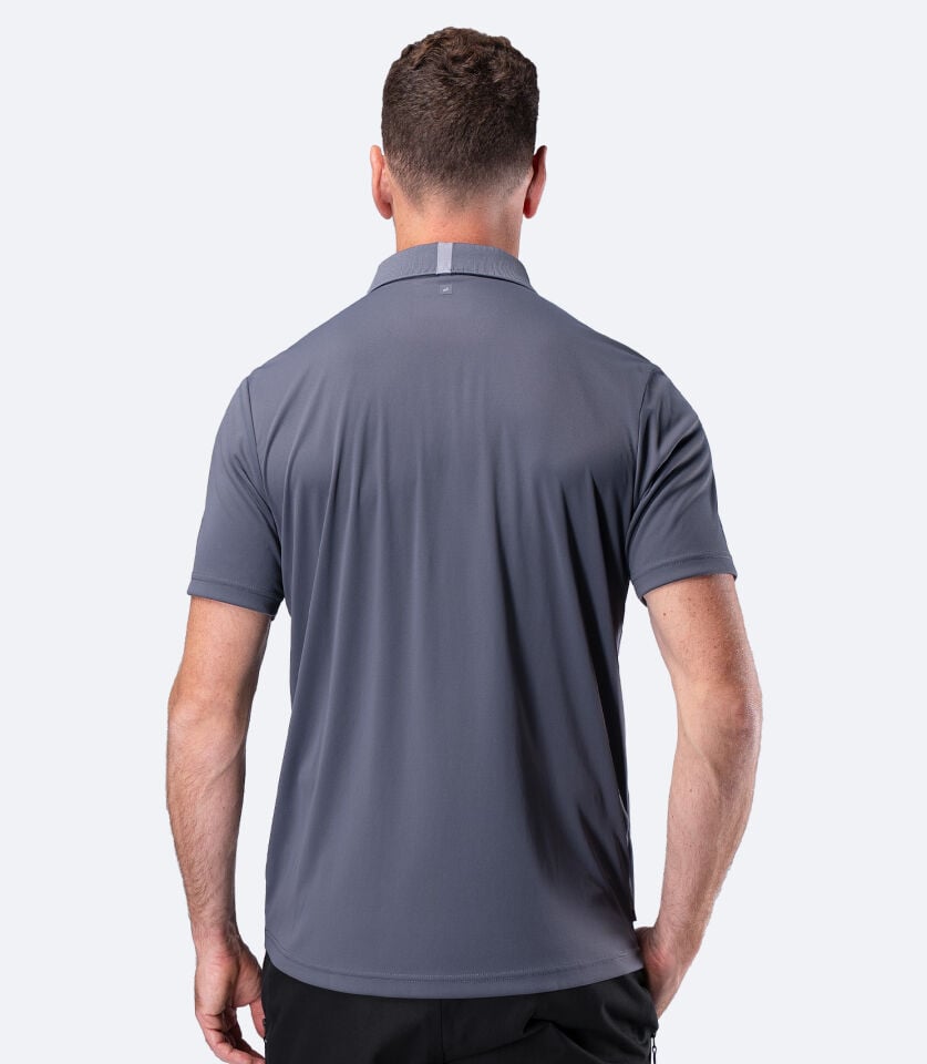 UVActive Zip Sports Polo S/S SLT Erkek