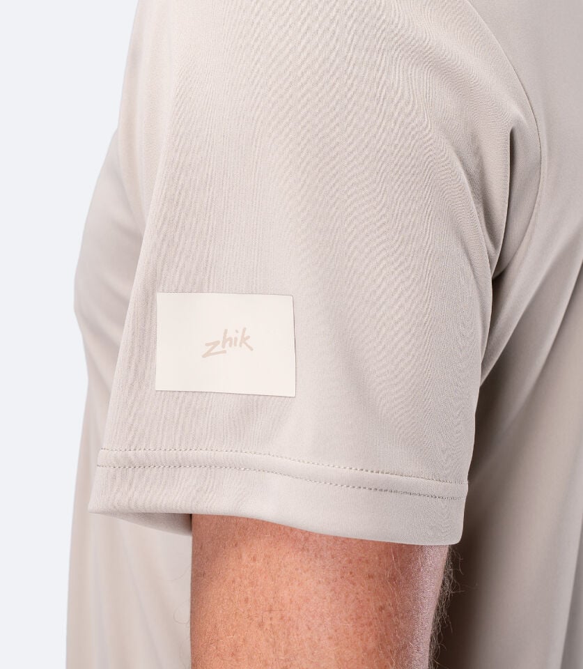 UVActive Zip Sports Polo S/S STN Erkek