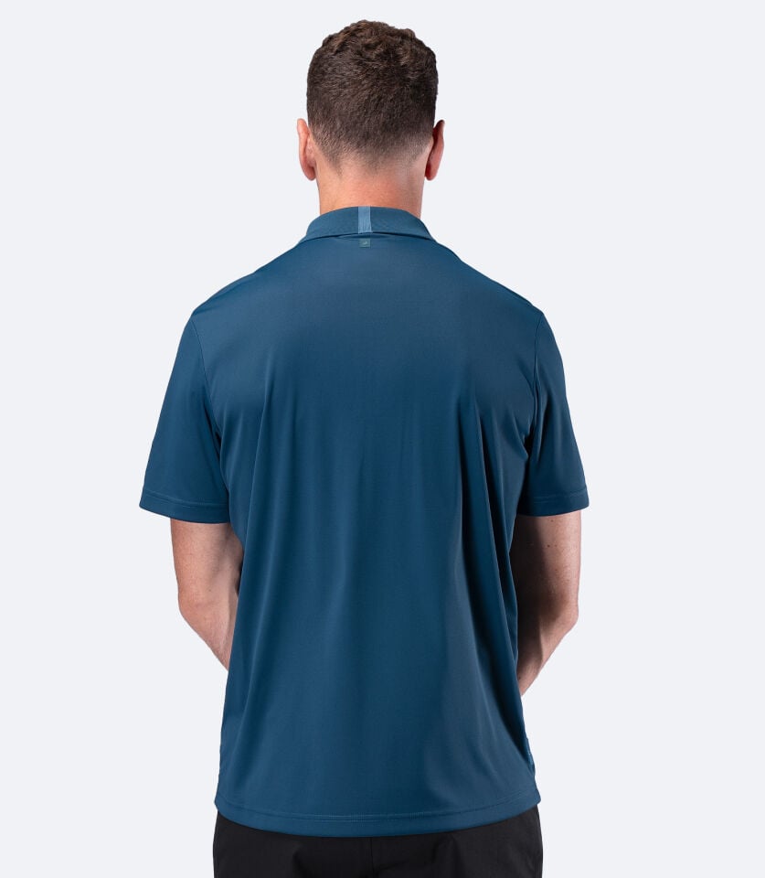 UVActive Zip Sports Polo S/S TEA Erkek