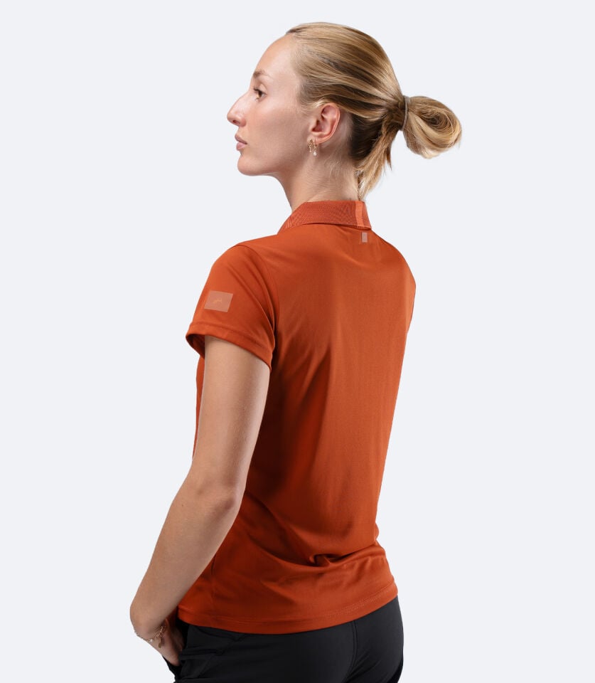 UVActive Zip Sports Polo S/S RDE Kadın