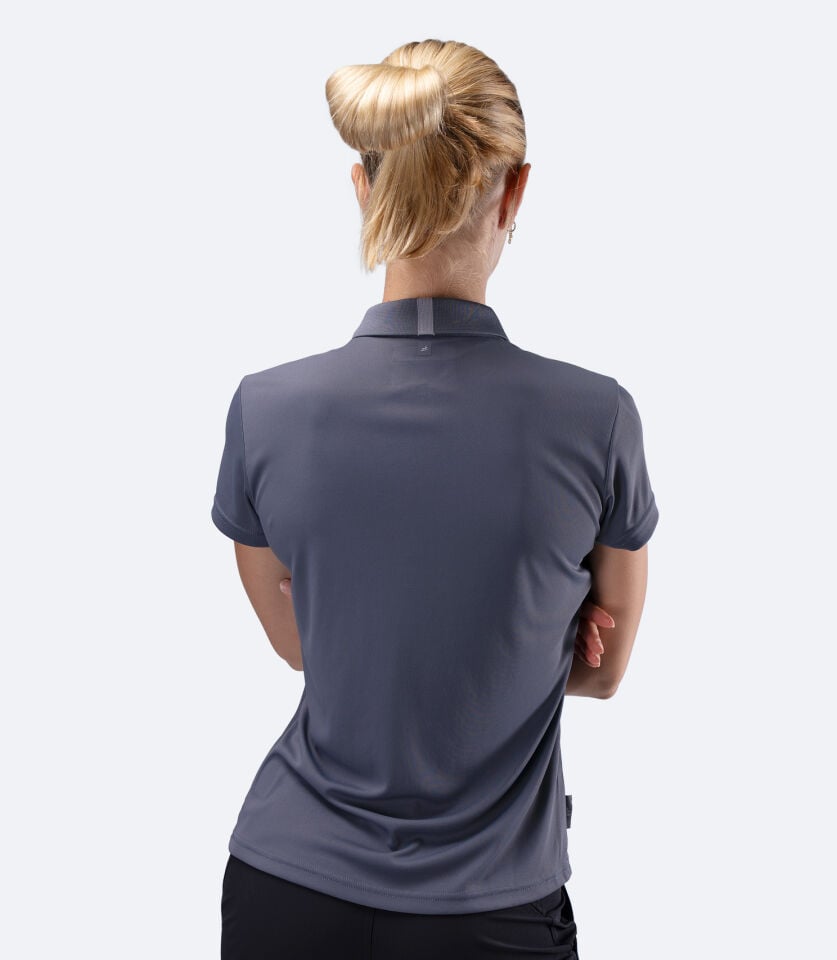 UVActive Zip Sports Polo S/S SLT Kadın