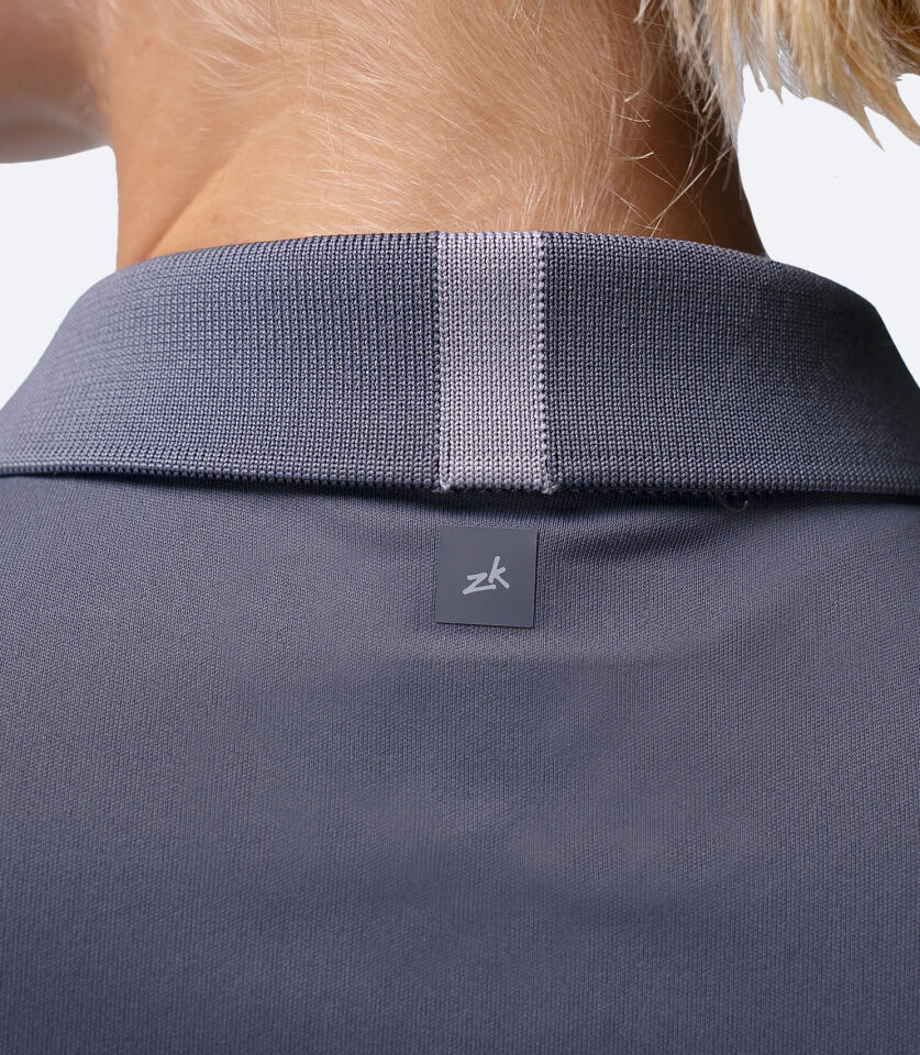 UVActive Zip Sports Polo S/S SLT Kadın
