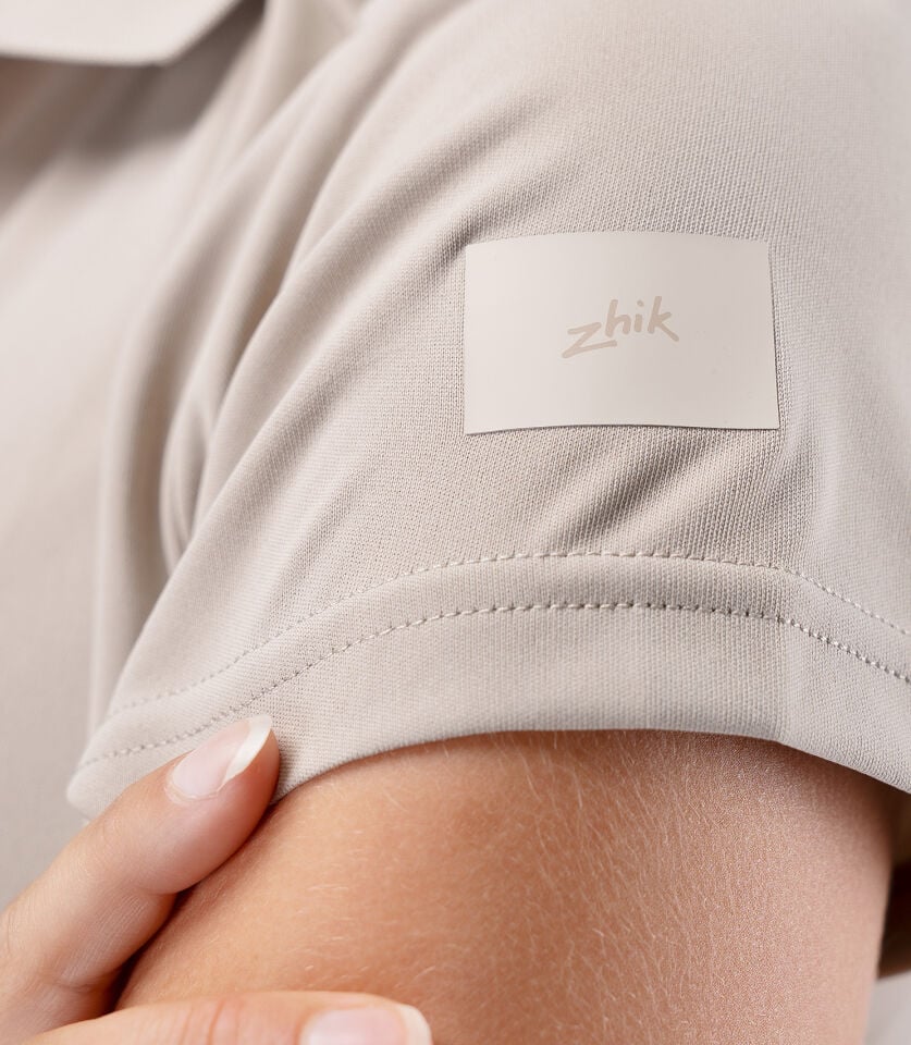 UVActive Zip Sports Polo S/S STN Kadın