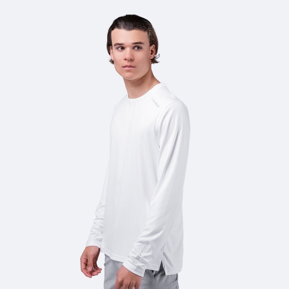 UVActive™ Uzun Kollu Üst Beyaz