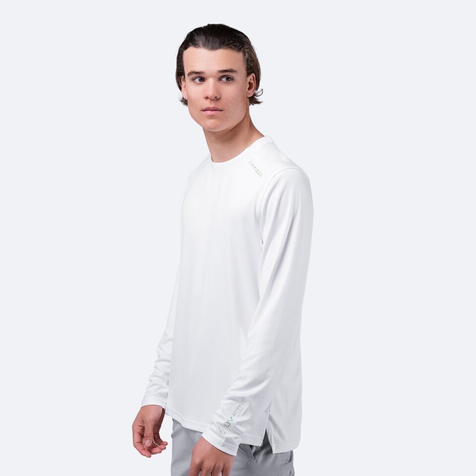 UVActive™ Uzun Kollu Üst Beyaz