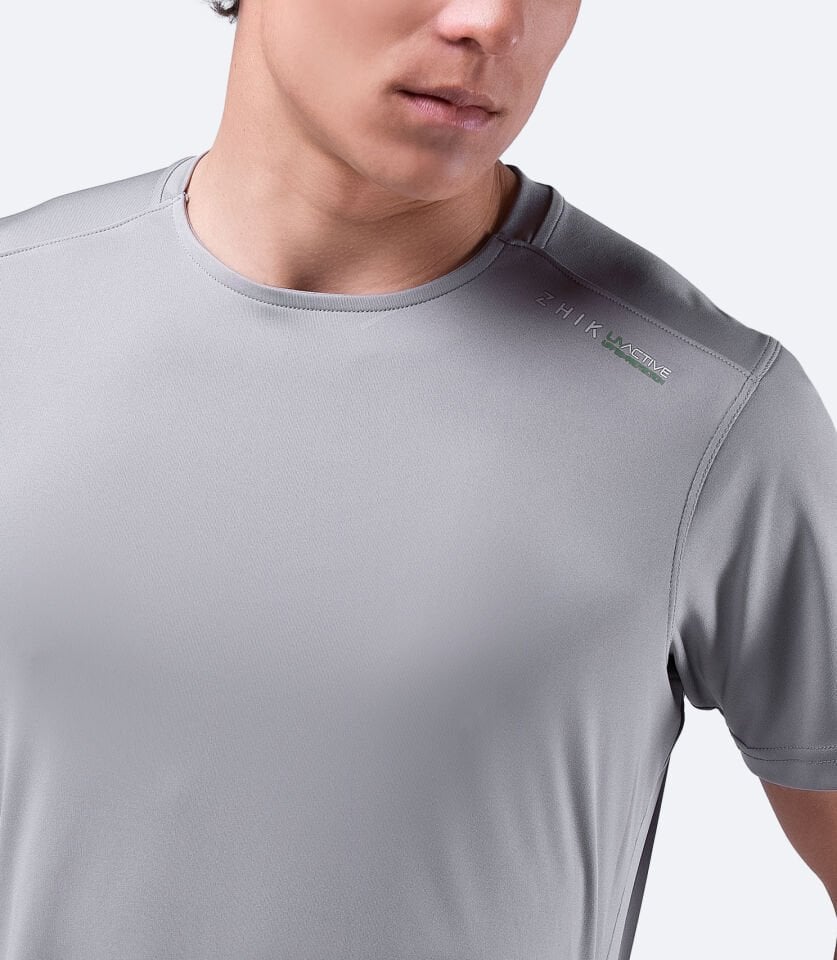 UVActive™ Kısa Kollu Üst Gri