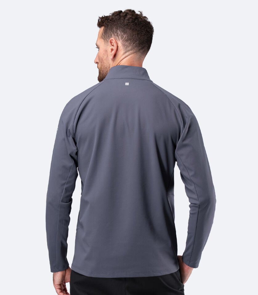 Motion 1/4 Zip L/S Top SLT Uzun Kollu Kapüşonlu Üst Erkek