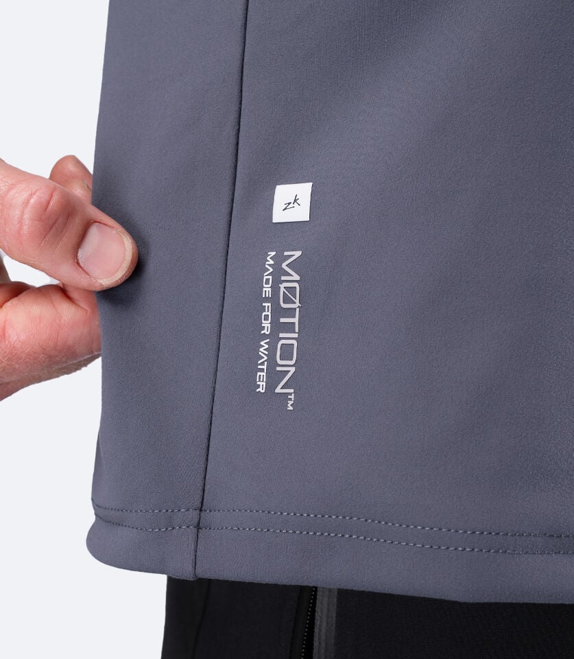 Motion 1/4 Zip L/S Top SLT Uzun Kollu Kapüşonlu Üst Erkek