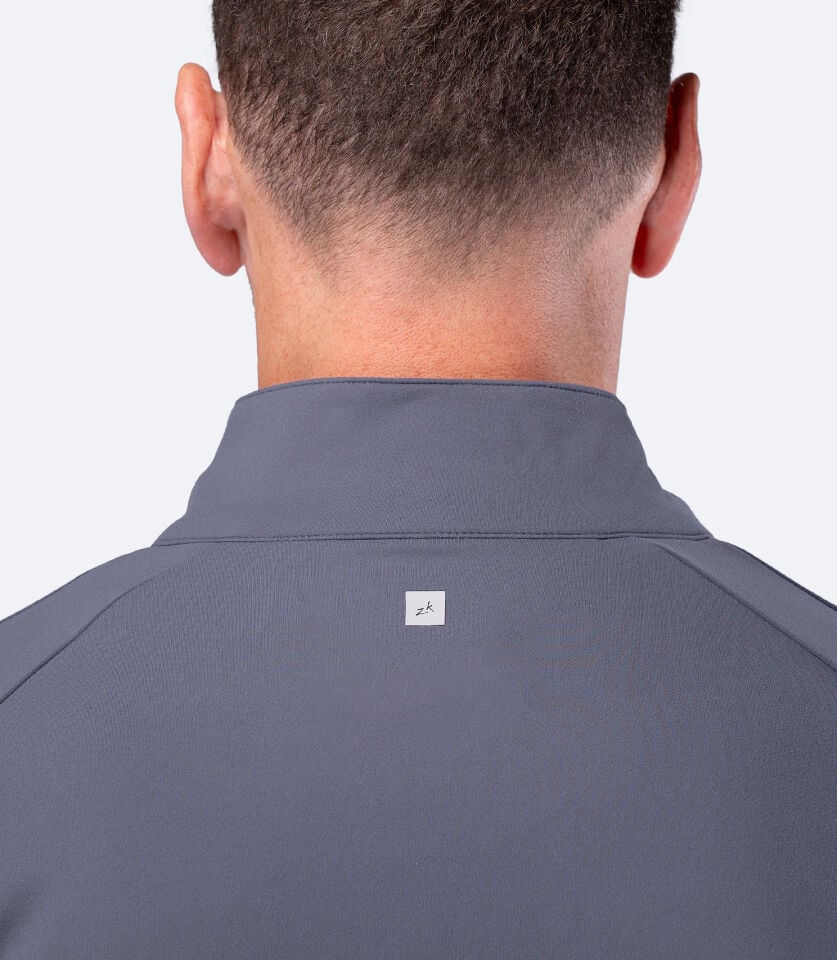 Motion 1/4 Zip L/S Top SLT Uzun Kollu Kapüşonlu Üst Erkek