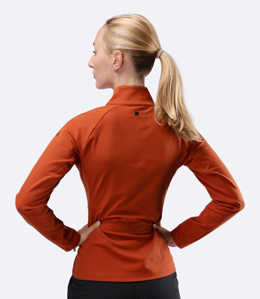 Motion 1/4 Zip L/S Top RDE Uzun Kollu Kapüşonlu Üst Kadın