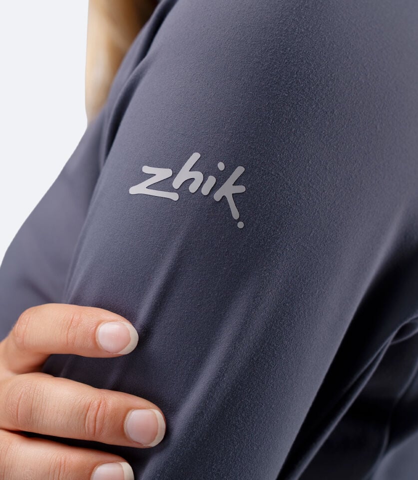Motion 1/4 Zip L/S Top SLT Uzun Kollu Kapüşonlu Üst Kadın