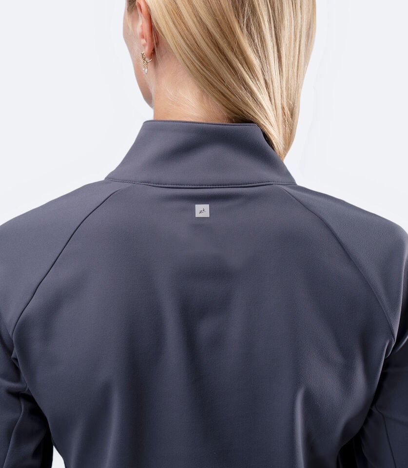 Motion 1/4 Zip L/S Top SLT Uzun Kollu Kapüşonlu Üst Kadın