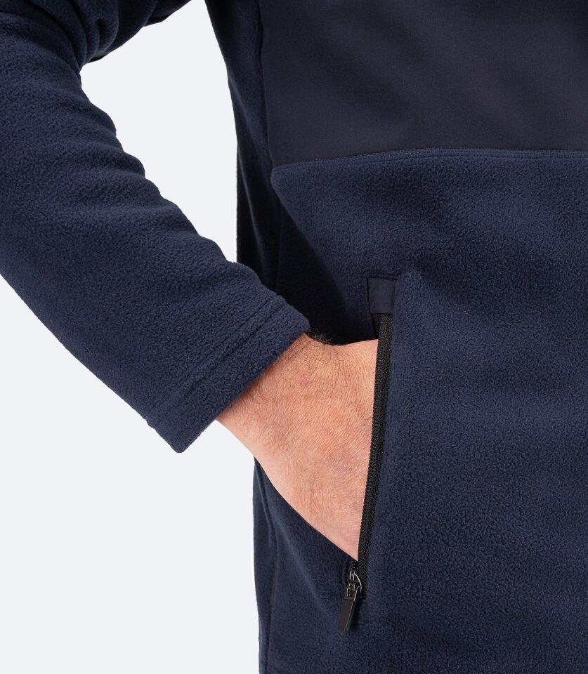Hybrid Fleece Ceket Lacivert