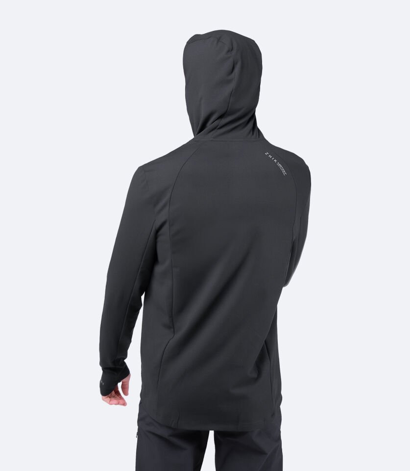 ZhikMotion™ UPF50+  Uzun Kollu Kapüşonlu Üst Erkek