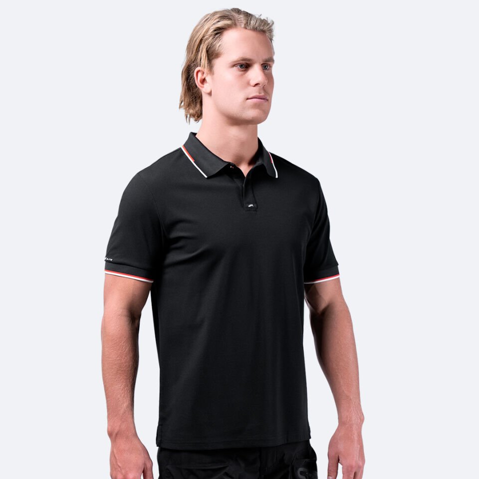 Elite Polo Tişört - Siyah