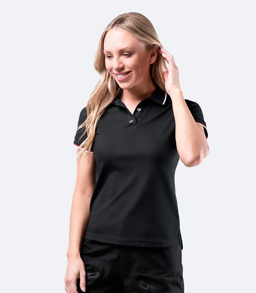 Elite Polo Tişört -Siyah