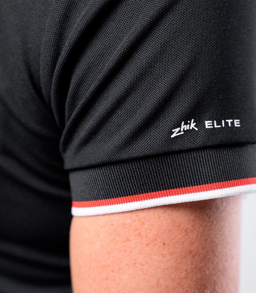 Elite Polo Tişört -Siyah