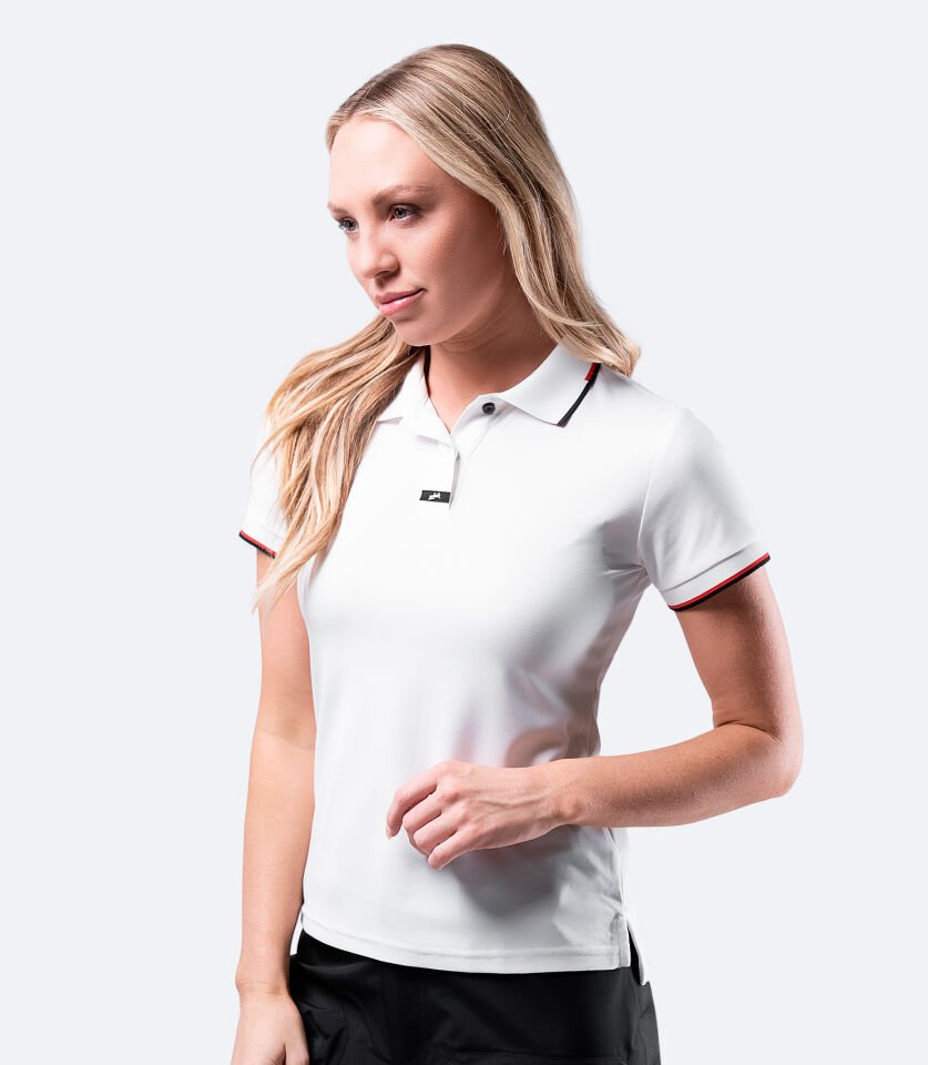 Elite Polo Tişört -Beyaz