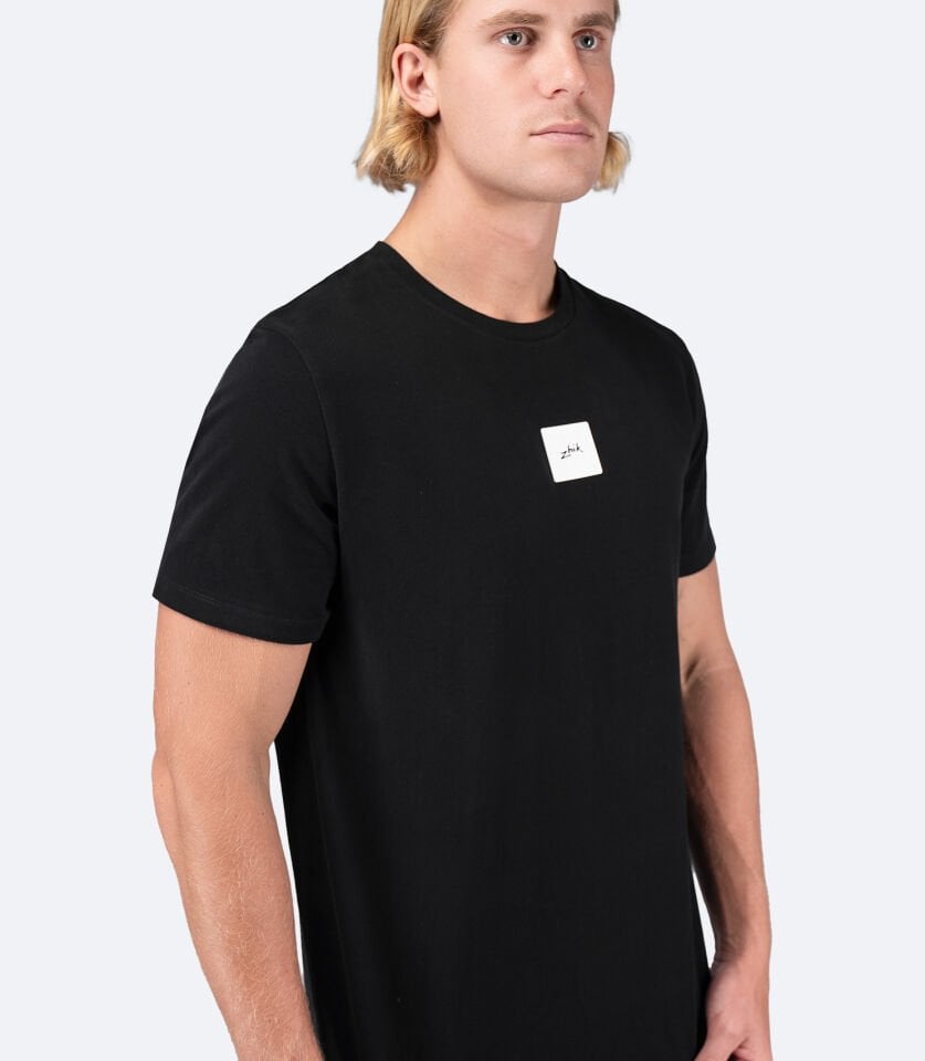 Erkek Logo Print Pamuklu Tişört