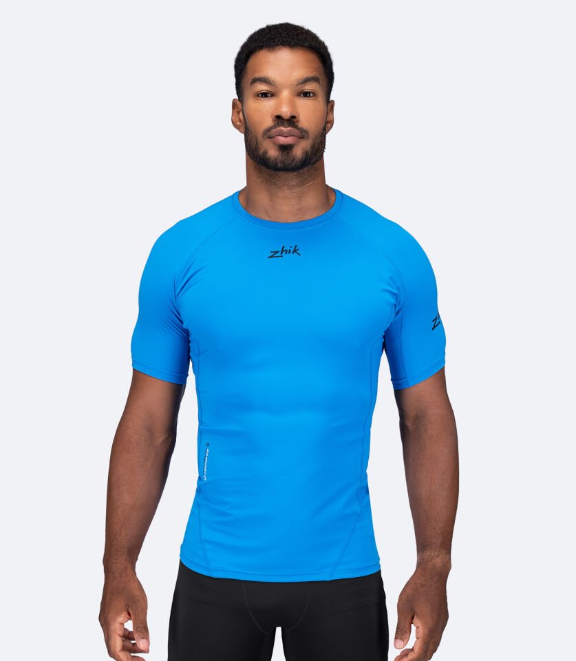 Eco Spandex UPF50+ Kısa Kollu Rash Guard Erkek