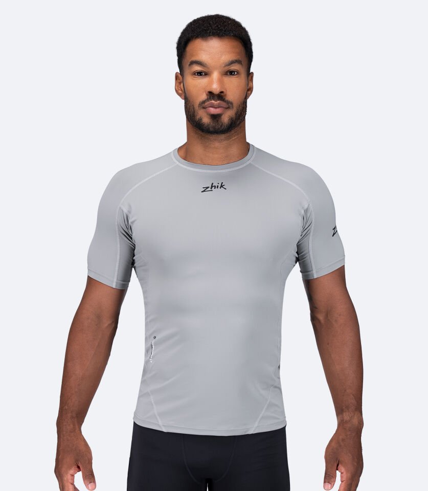 Eco Spandex UPF50+ Kısa Kollu Rash Guard Erkek
