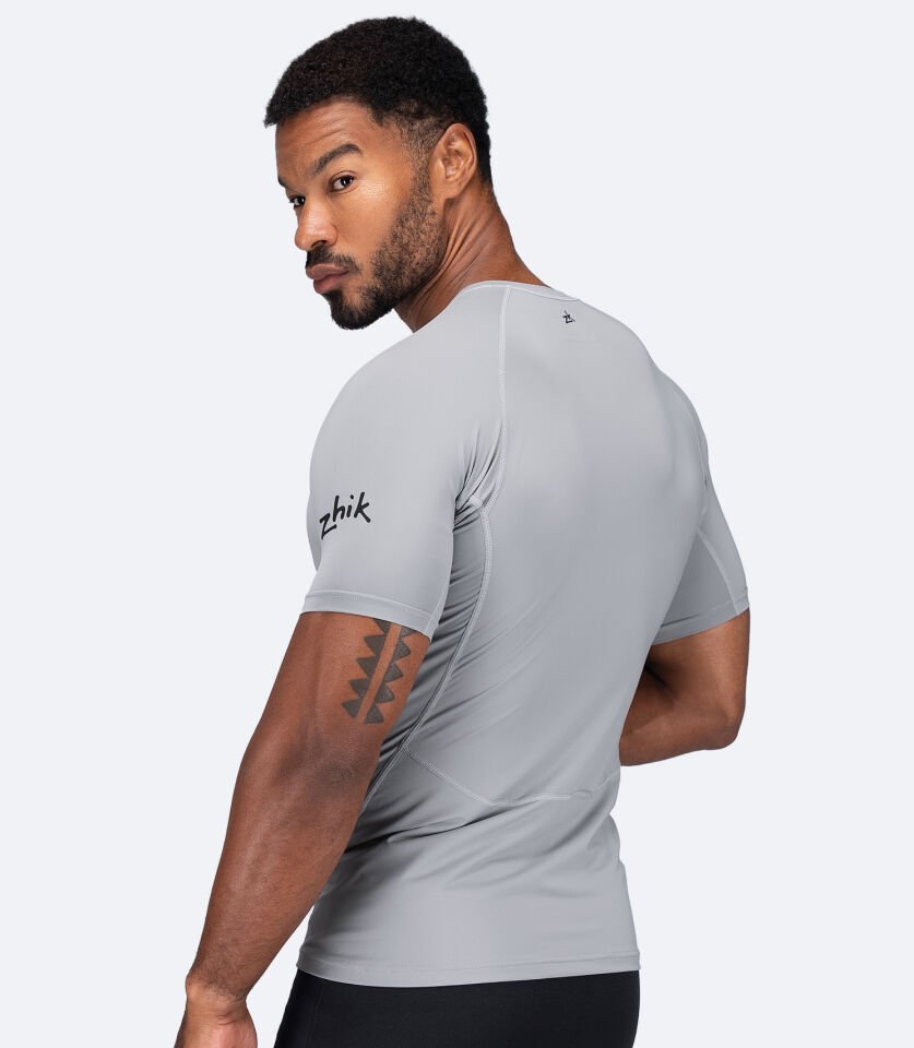 Eco Spandex UPF50+ Kısa Kollu Rash Guard Erkek
