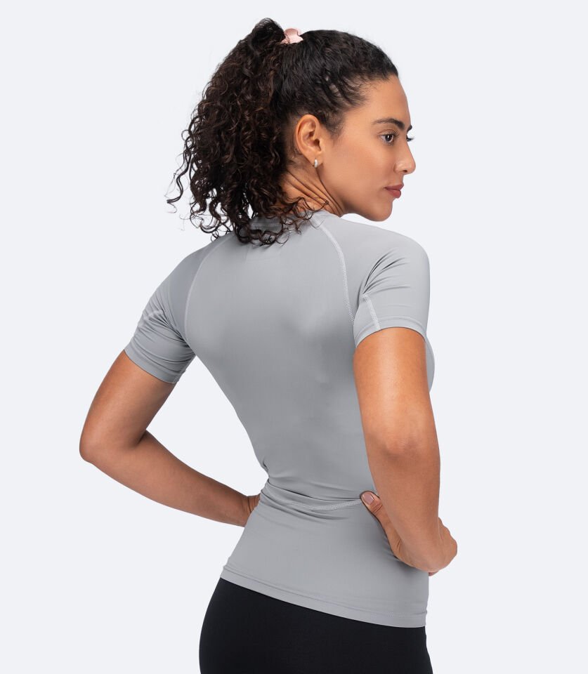 Eco Spandex UPF50+ Kısa Kollu Rash Guard Kadın