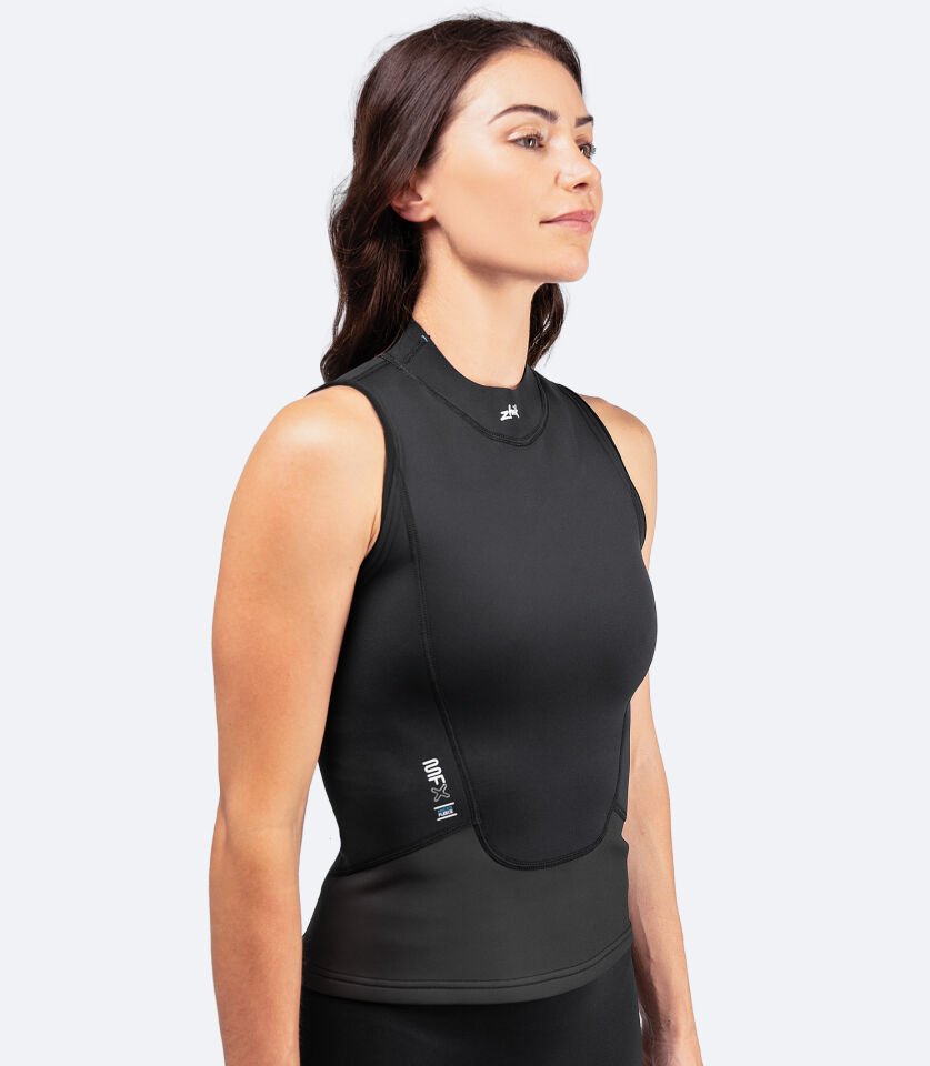 Kadın Microfleece™ X Kolsuz Wetsuit Üstü