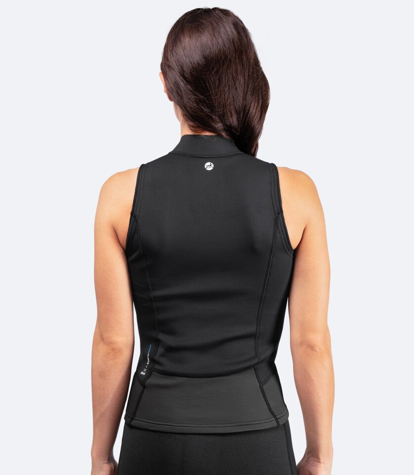 Kadın Microfleece™ X Kolsuz Wetsuit Top
